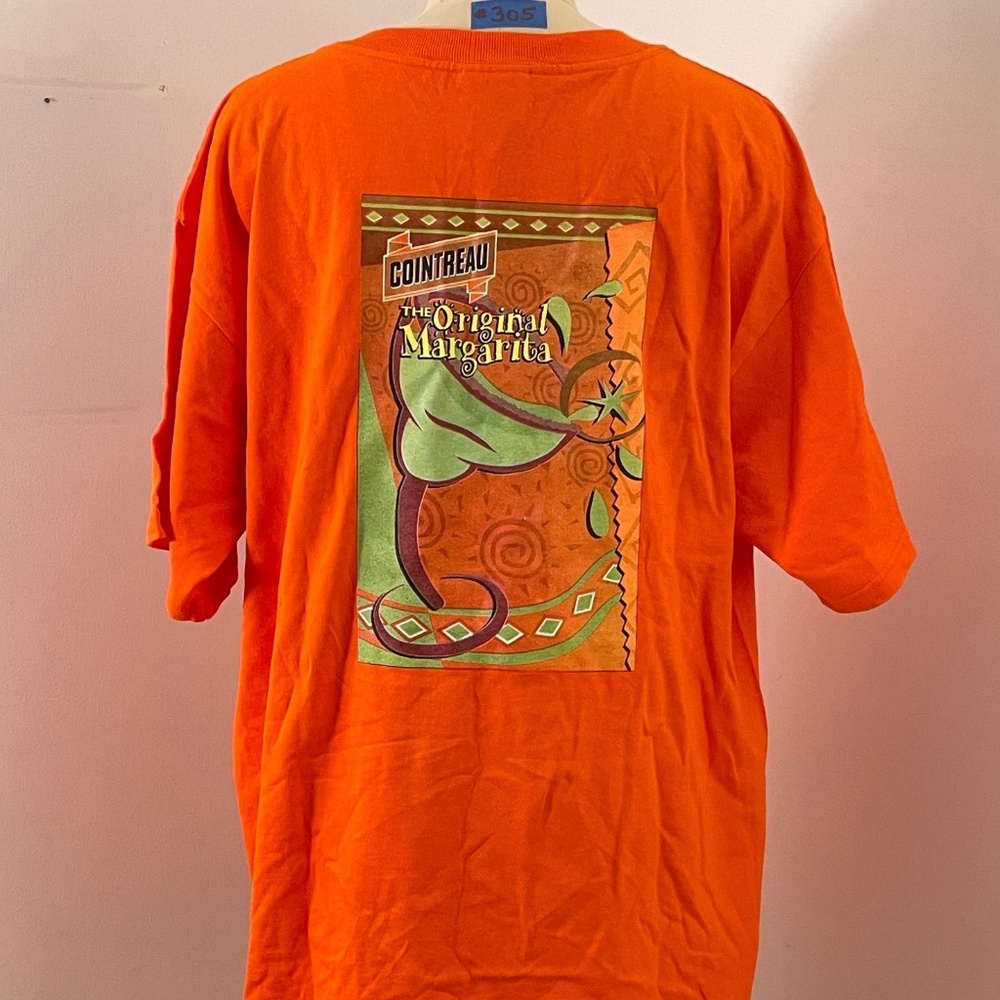 COINTREAU "The Original Margarita" Promo T-Shirt, Large